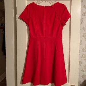 Red J Crew Dress Size 6 Never Worn